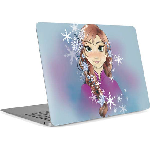 Disney Frozen Anna Portrait Apple MacBook Air Skin