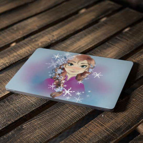 Disney Frozen Anna Portrait Apple MacBook Air Skin