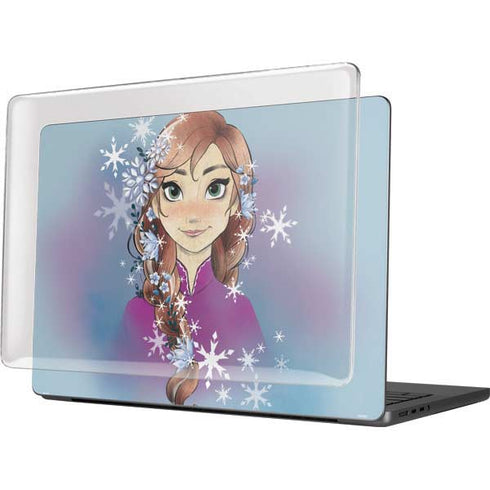 Disney Frozen Anna Portrait MacBook Pro 14in (2021-24) Case plus Skin