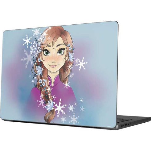 Disney Frozen Anna Portrait Apple MacBook Pro 14-inch Skin