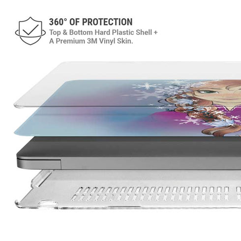 Disney Frozen Anna Portrait MacBook Cases