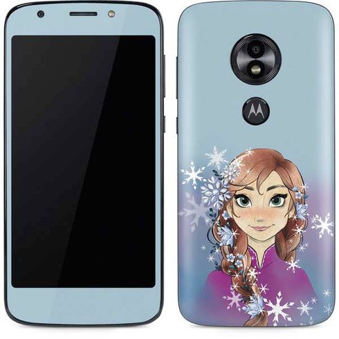 Disney Frozen Anna Portrait Moto E5 Play Skin