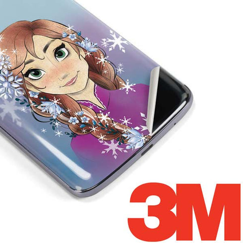 Disney Frozen Anna Portrait Moto E5 Plus Skin