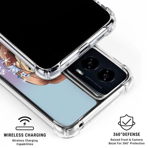 Disney Frozen Anna Portrait Moto G Power 5G (2024) Clear Case