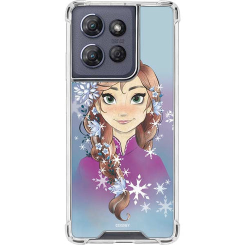 Disney Frozen Anna Portrait Moto G Stylus 5G (2025) Clear Case