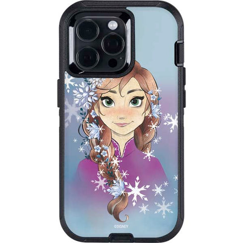 Disney Frozen Anna Portrait Otterbox Defender iPhone Skin