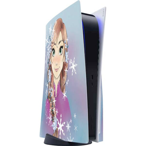 Disney Frozen Anna Portrait PlayStation PS5 Skins