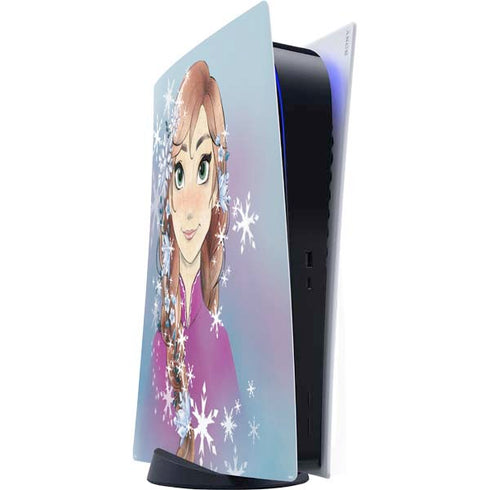 Disney Frozen Anna Portrait PlayStation PS5 Skins