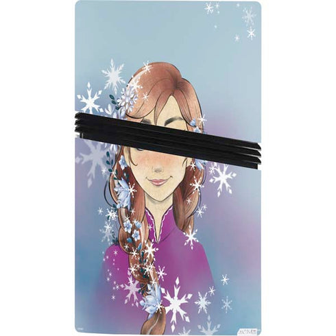 Disney Frozen Anna Portrait PS5 Pro Bundle Skin