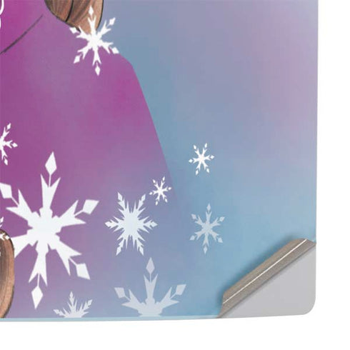 Disney Frozen Anna Portrait PS5 Pro Console Skin