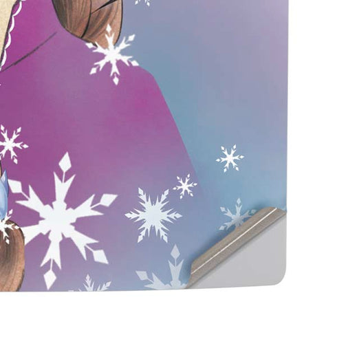 Disney Frozen Anna Portrait PS5 Pro Disk Console Skin