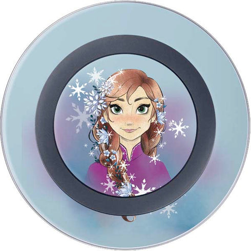 Disney Frozen Anna Portrait Wireless Charger Skin