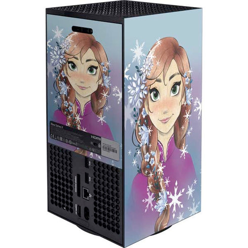 Disney Frozen Anna Portrait XBox Series X Digital Edition Bundle Skin