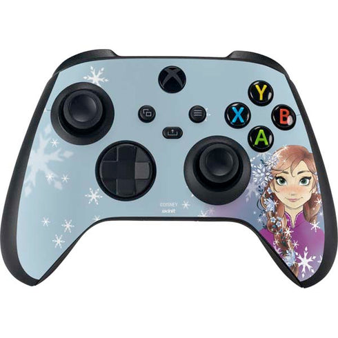 Disney Frozen Anna Portrait XBox Series X Digital Edition Bundle Skin
