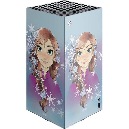 Disney Frozen Anna Portrait XBox Series X Digital Edition Console Skin