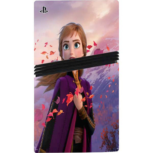 Disney Frozen II Anna PS5 Pro Console Skin