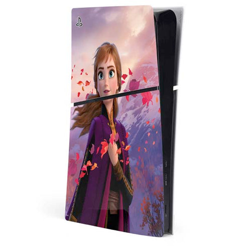Disney Frozen II Anna PS5 Slim Digital Edition Console Skin