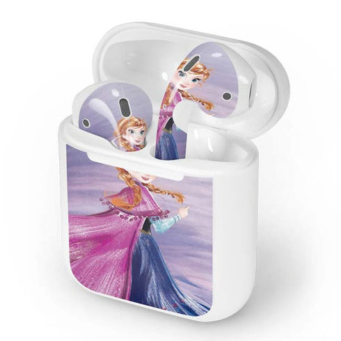 Disney Frozen Anna Sketch Art Apple AirPods Skin
