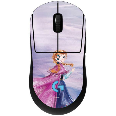 Disney Frozen Anna Sketch Art G Pro Wireless Gaming Mouse Skin