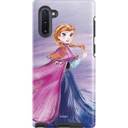Disney Frozen Anna Sketch Art Galaxy Cases