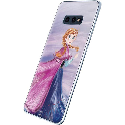 Disney Frozen Anna Sketch Art Galaxy S10e Skin