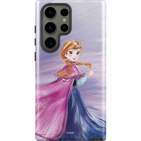 Disney Frozen Anna Sketch Art Galaxy S23 Ultra Pro Case