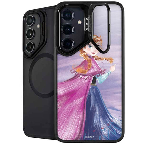 Disney Frozen Anna Sketch Art Galaxy S25 Kickstand Case
