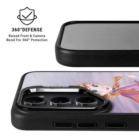 Disney Frozen Anna Sketch Art Galaxy S25 Kickstand Case