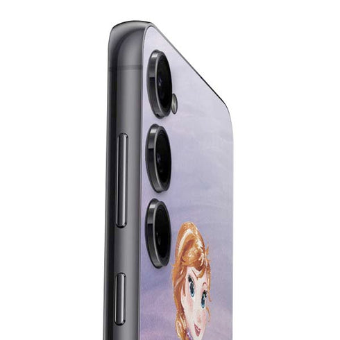Disney Frozen Anna Sketch Art Galaxy S25 Skin