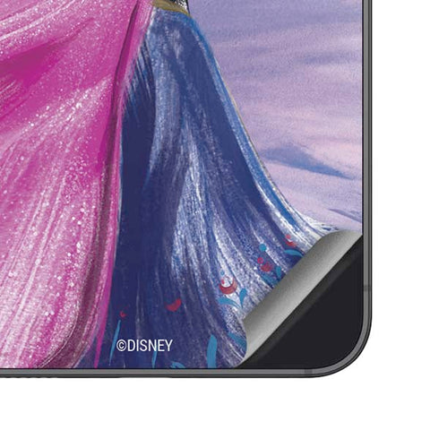 Disney Frozen Anna Sketch Art Galaxy S24 Skin