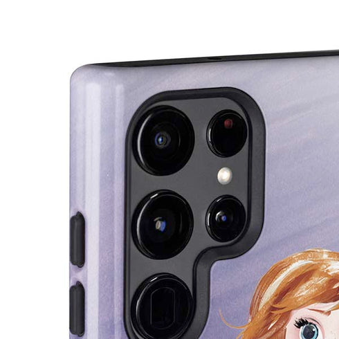 Disney Frozen Anna Sketch Art Galaxy S25 Ultra Impact Case