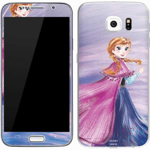 Disney Frozen Anna Sketch Art Galaxy S7 Skin