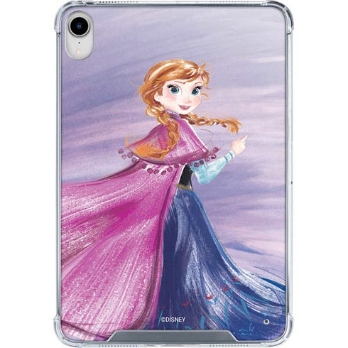 Disney Frozen Anna Sketch Art iPad 11th Gen (2025) Clear Case