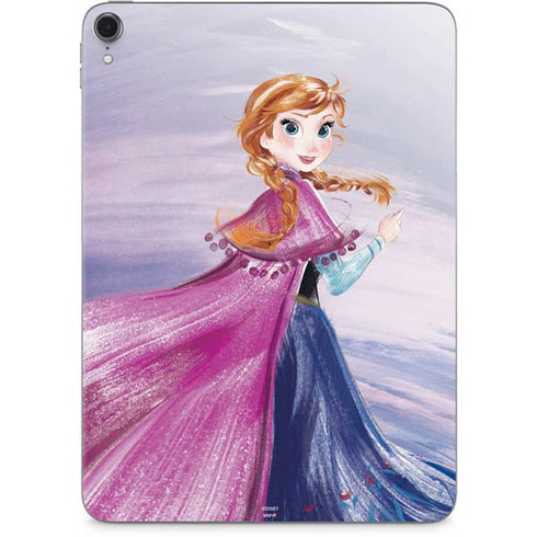 Disney Frozen Anna Sketch Art Apple iPad Pro Skin