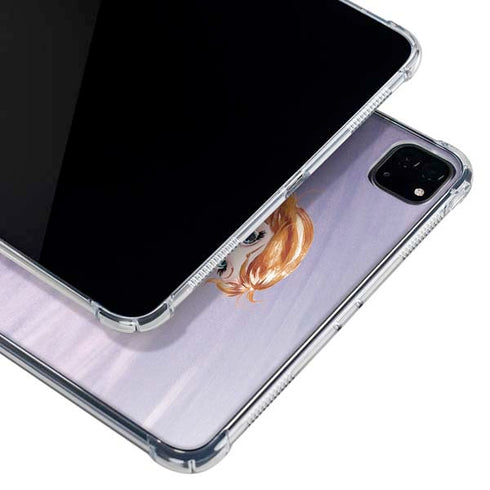 Disney Frozen Anna Sketch Art iPad Pro 11in (2024) Clear Case