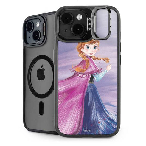 Disney Frozen Anna Sketch Art iPhone 15 Kickstand Case