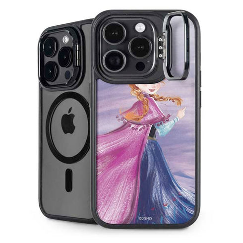 Disney Frozen Anna Sketch Art iPhone 15 Pro Kickstand Case
