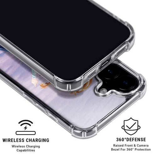 Disney Frozen Anna Sketch Art iPhone 16 MagSafe Case