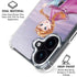 Disney Frozen Anna Sketch Art iPhone 16 Plus Clear Case