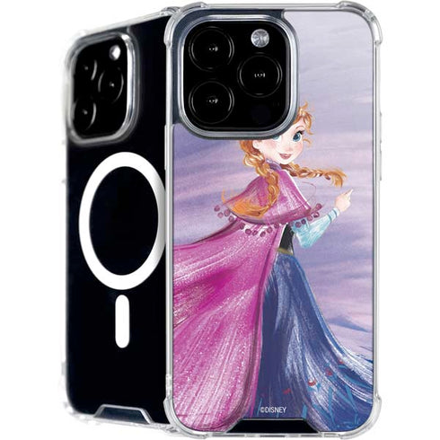 Disney Frozen Anna Sketch Art iPhone 16 Pro MagSafe Case