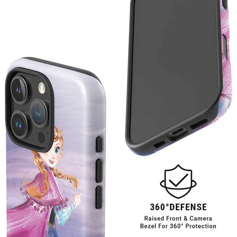 Disney Frozen Anna Sketch Art iPhone 16 Pro Max Magsafe Impact Case