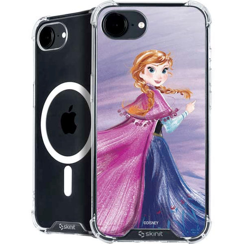 Disney Frozen Anna Sketch Art iPhone 16e MagSafe Case