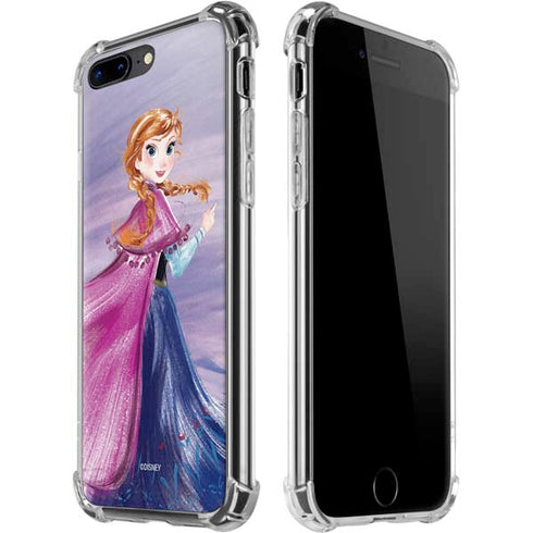 Disney Frozen Anna Sketch Art iPhone Cases