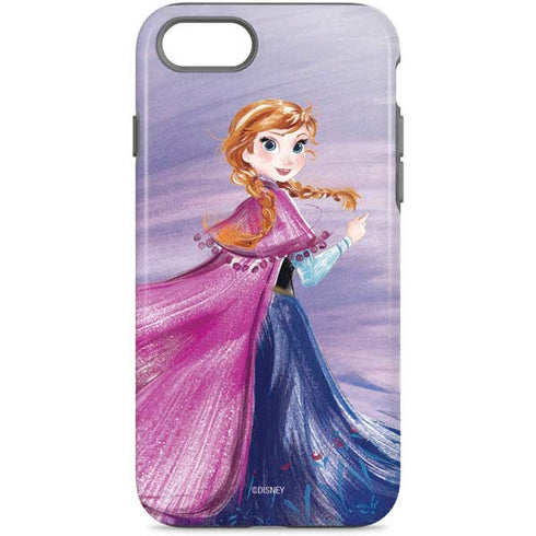 Disney Frozen Anna Sketch Art iPhone Cases