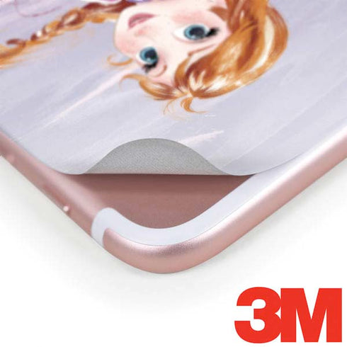 Disney Frozen Anna Sketch Art iPhone 8 Plus Skin