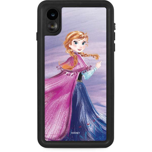 Disney Frozen Anna Sketch Art iPhone Cases