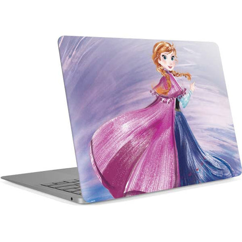 Disney Frozen Anna Sketch Art Apple MacBook Air Skin