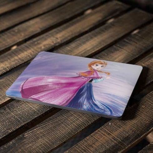 Disney Frozen Anna Sketch Art Apple MacBook Air Skin