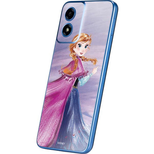 Disney Frozen Anna Sketch Art Moto G Play 4G (2024) Skin