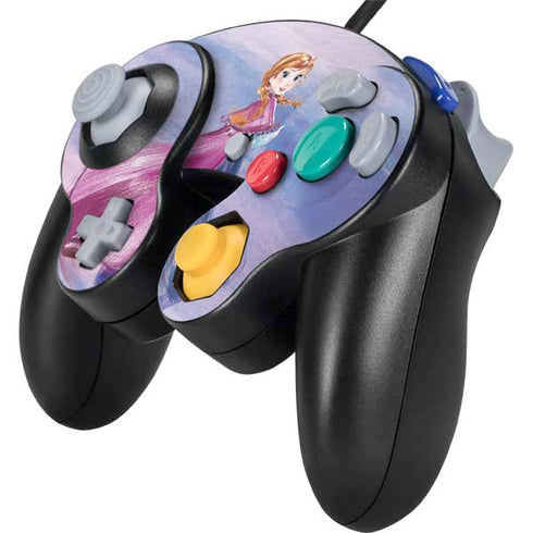 Disney Frozen Anna Sketch Art Nintendo GameCube Controller Skin